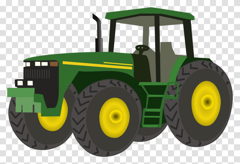 John Deere Tractor Agriculture Farm Download, Vehicle, Transportation, Fire Truck, Bulldozer Transparent Png