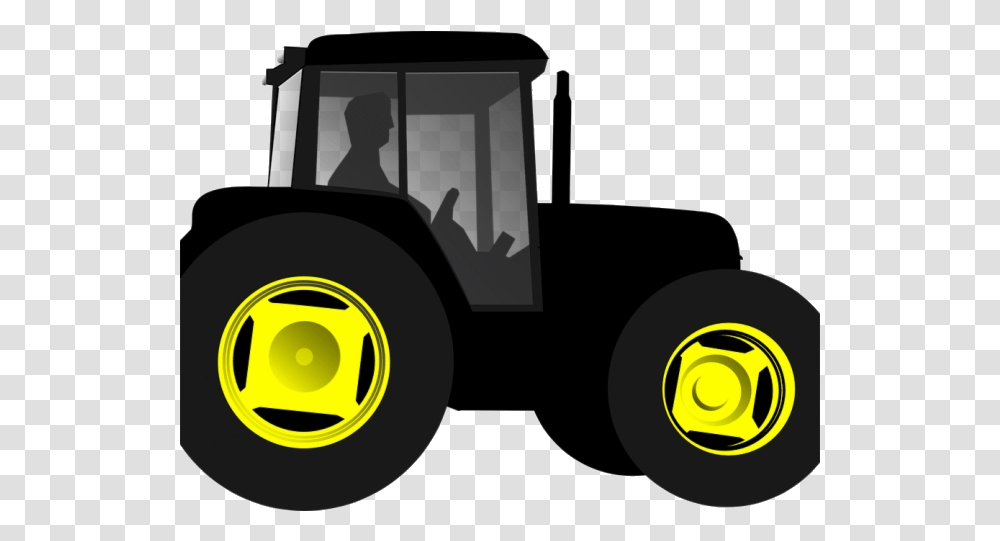 John Deere Tractor Clipart Farm Machine Logo John Deere Tractor Clip Art, Vehicle, Transportation, Tire, Wheel Transparent Png