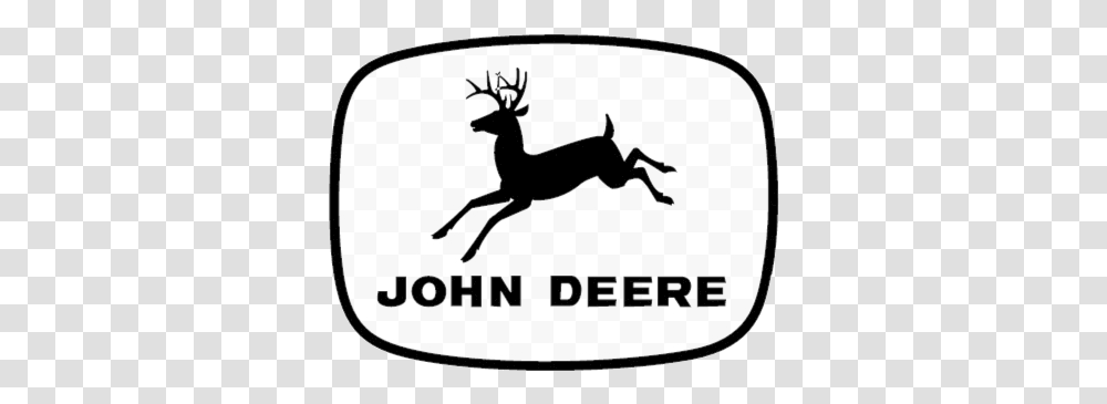 John Deere Tractor Clipart Old Logo Free 1956 John Deere Logo, Elk, Wildlife, Mammal, Animal Transparent Png