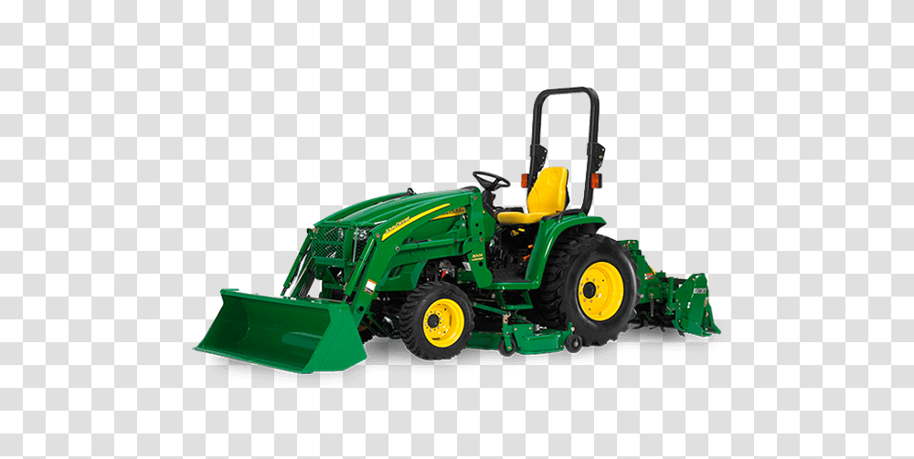 John Deere Tractors Compact Tractors Utility Tractors, Vehicle, Transportation, Bulldozer, Lawn Mower Transparent Png
