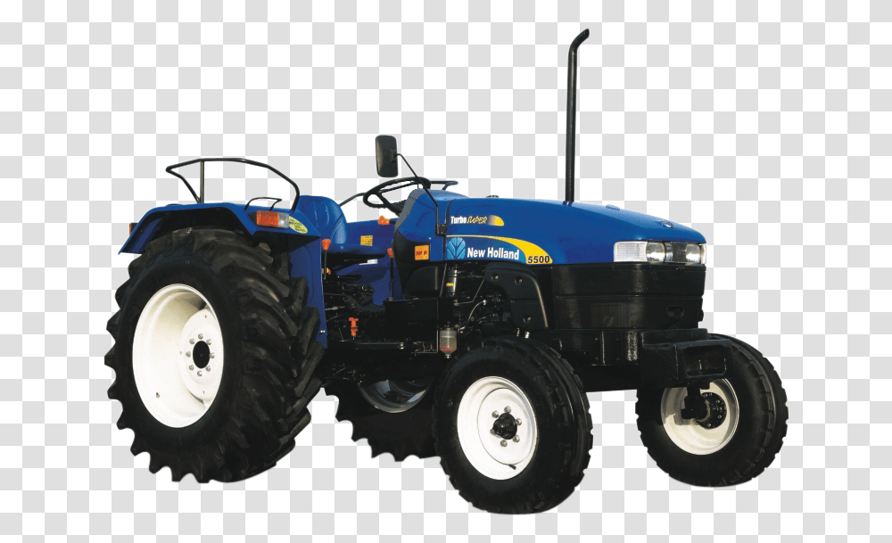 John Deere Tractors In India New Holland Agriculture New Holland Tractor 60 Hp, Wheel, Machine, Vehicle, Transportation Transparent Png