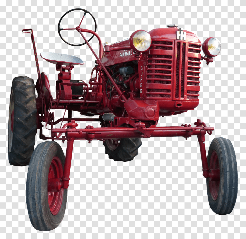 John Deere Vintage Tractors, Transportation, Vehicle, Lawn Mower, Tool Transparent Png