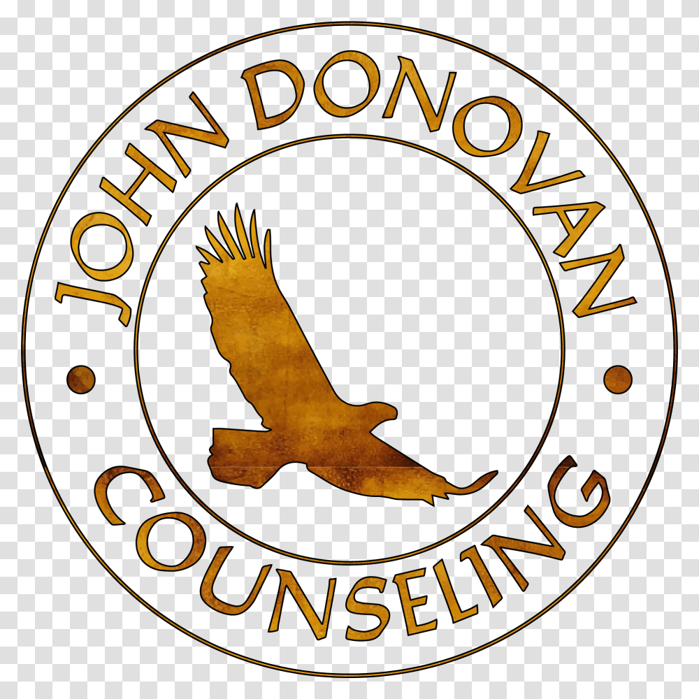 John Donovan Dark Texture Circle Logo Emblem, Label, Animal, Mammal Transparent Png