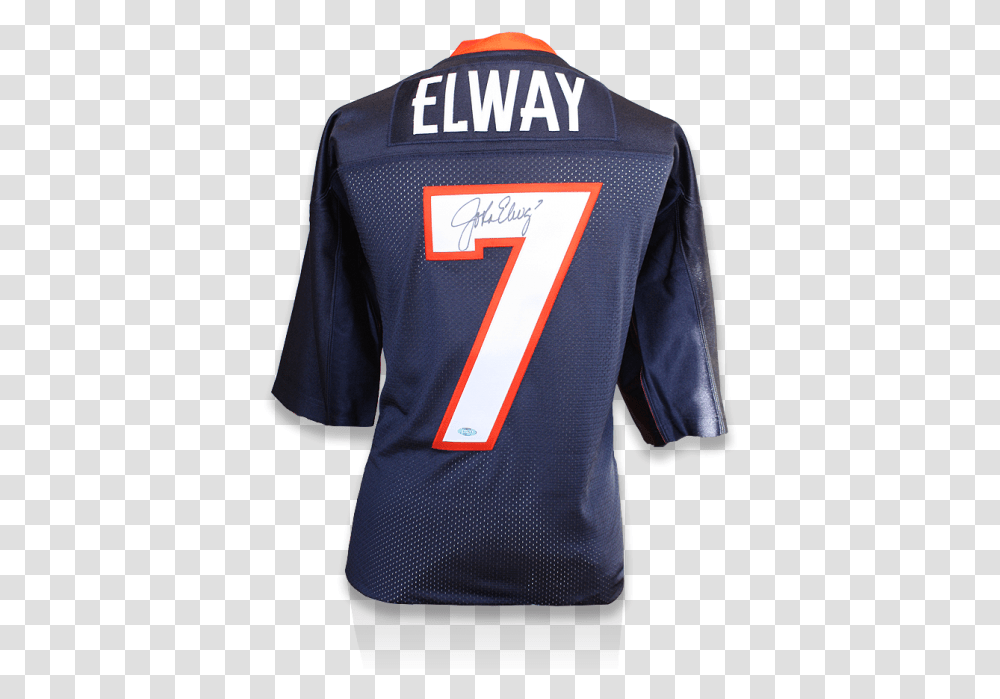 John Elway Signed Authentic Denver Broncos Throwback Jersey John Elway Jersey, Clothing, Apparel Transparent Png