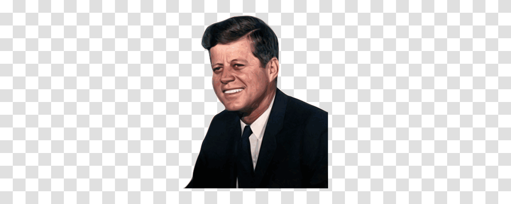 John F Kennedy Face, Person, Suit, Crowd Transparent Png