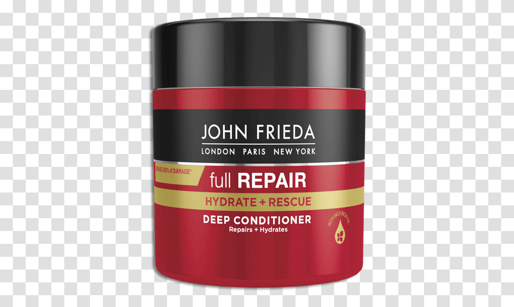 John Frieda Full Repair Deep Conditioner, Aluminium, Can, Tin, Spray Can Transparent Png