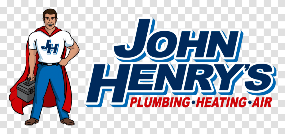 John Henry Plumbing And Heating, Person, Logo Transparent Png
