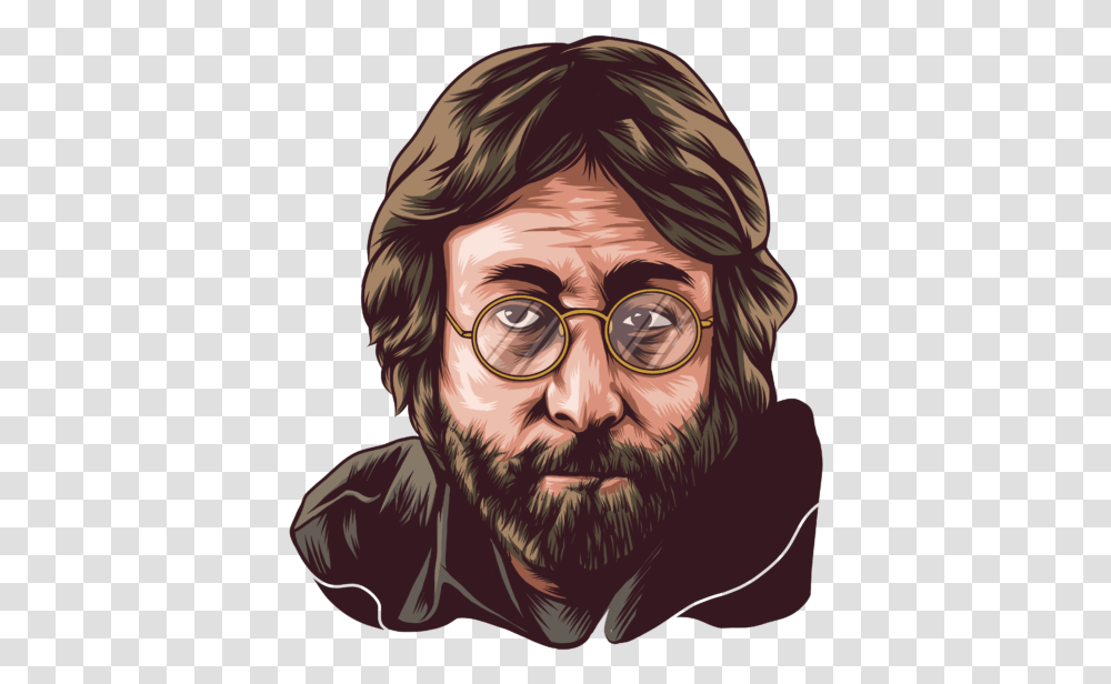 John Lennon Archives Hair Design, Glasses, Accessories, Accessory, Face Transparent Png