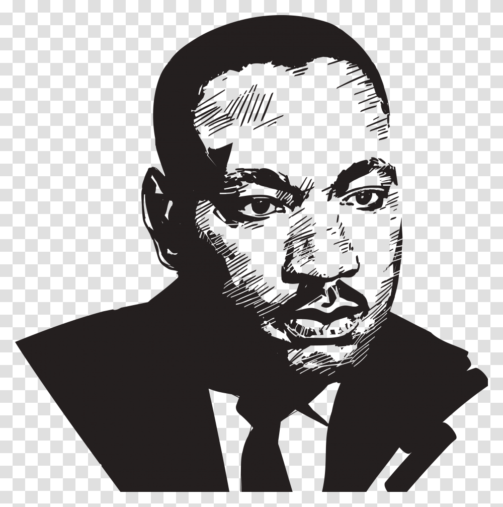 John Lennon Beat His Wife Martin Luther King Jr Graphic, Stencil, Face, Person, Human Transparent Png