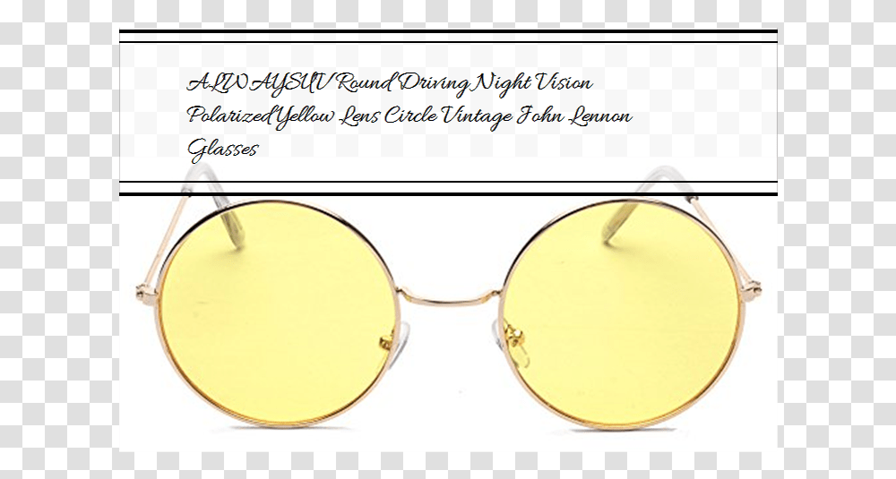 John Lennon Glasses Circle, Accessories, Accessory, Sunglasses Transparent Png