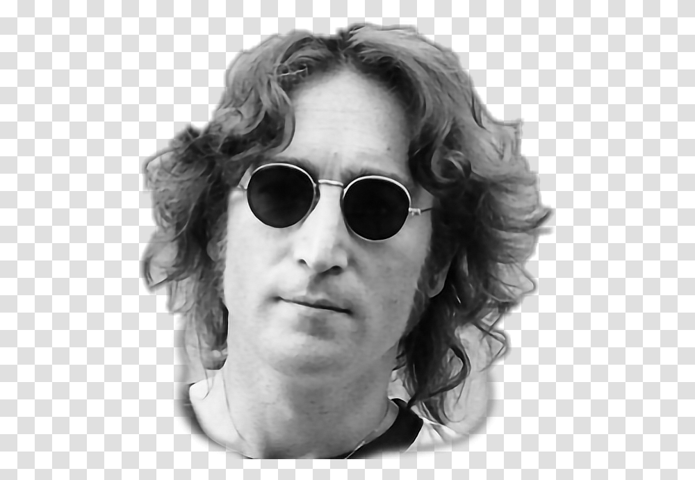 John Lennon Image John Lennon New York City, Sunglasses, Accessories, Accessory, Person Transparent Png