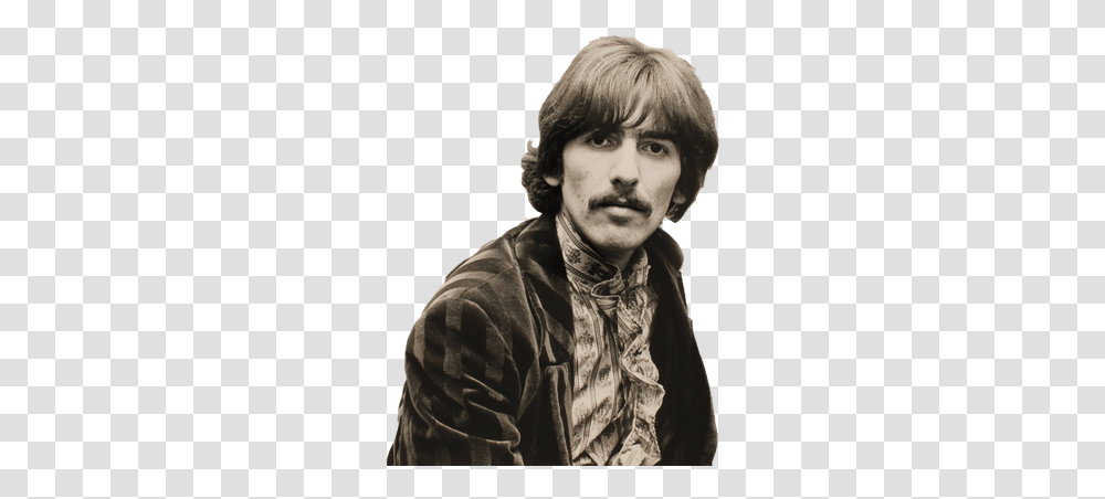 John Lennon Images - Free George Harrison Hair Sgt Peppers, Person, Human, Clothing, Apparel Transparent Png