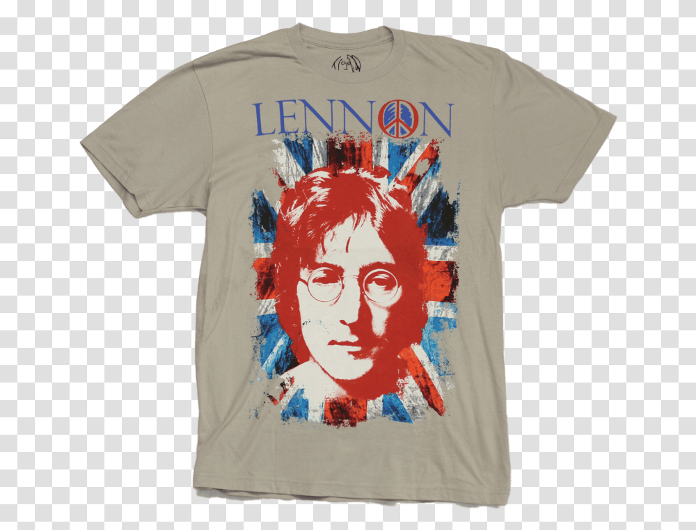 John Lennon John Lennon Peace T Shirt John Lennon, Apparel, T-Shirt Transparent Png