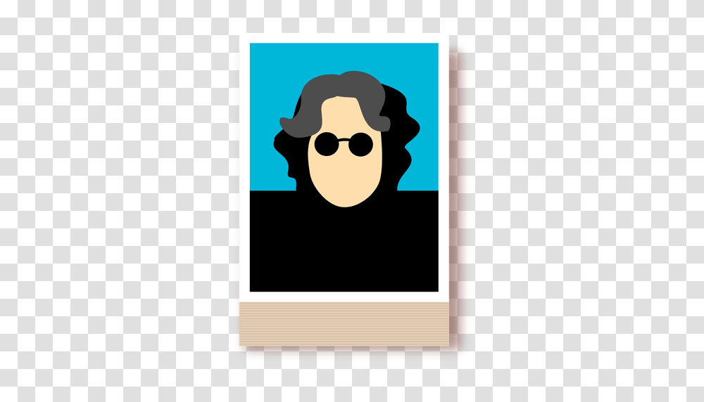 John Lennon Musician Character, Label, Sunglasses, Accessories Transparent Png