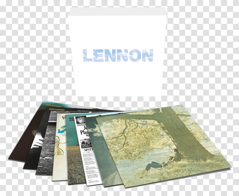 John Lennon Signature John Lennon Vinyl Box Set, Poster, Advertisement, Map, Diagram Transparent Png