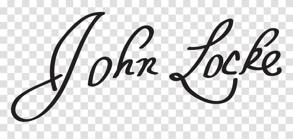 John Locke Signature, Handwriting, Calligraphy, Alphabet Transparent Png