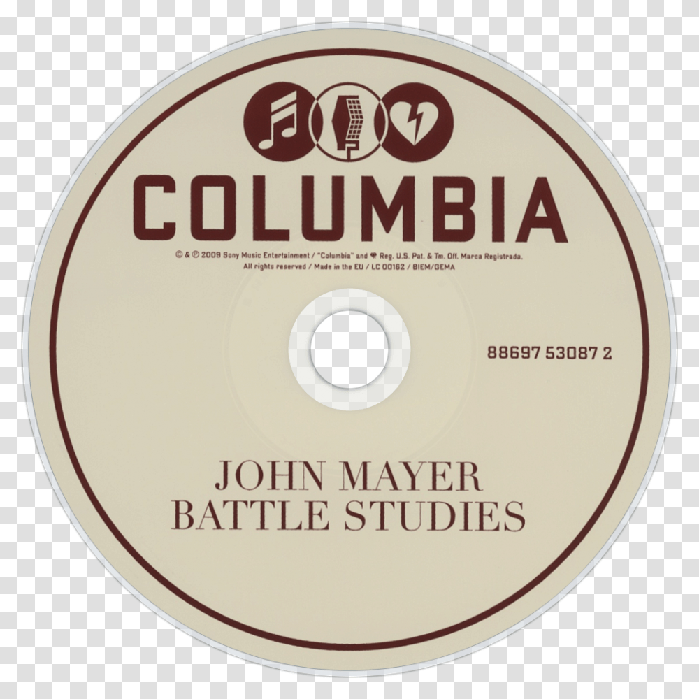 John Mayer Battle Studies Cd, Disk, Dvd Transparent Png
