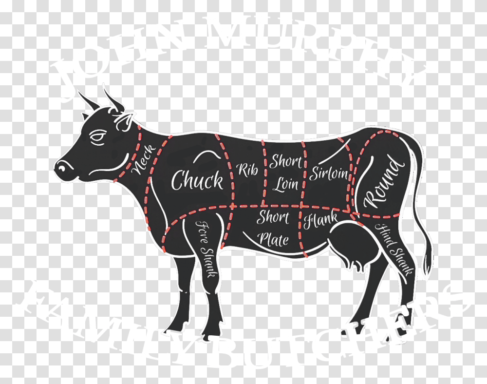 John Murphy Family Butcher Callan Logo Of Milk Products, Animal, Mammal, Wildlife, Horse Transparent Png