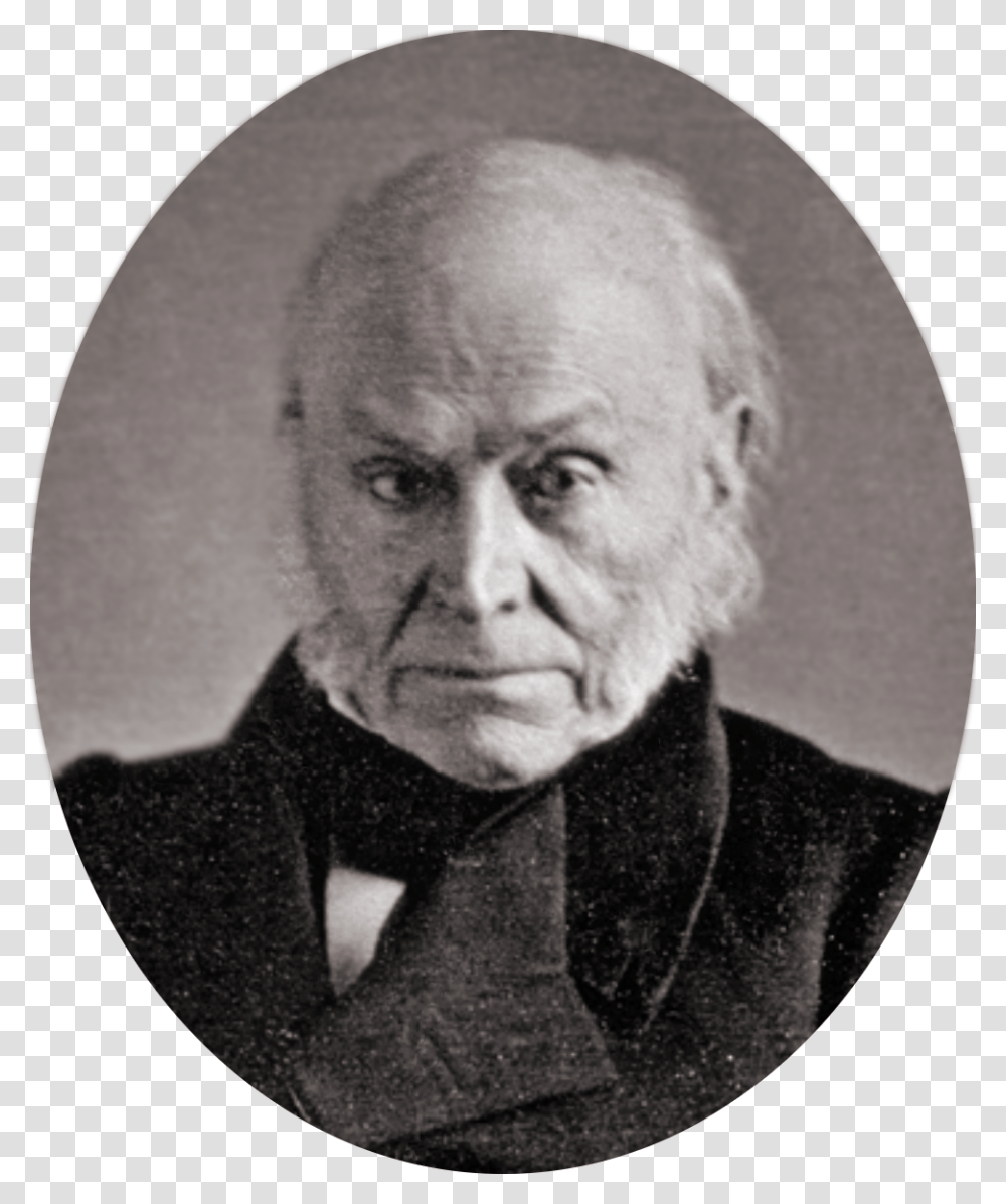 John Quincy Adams In 1843 John Quincy Adams, Face, Person, Human, Head Transparent Png