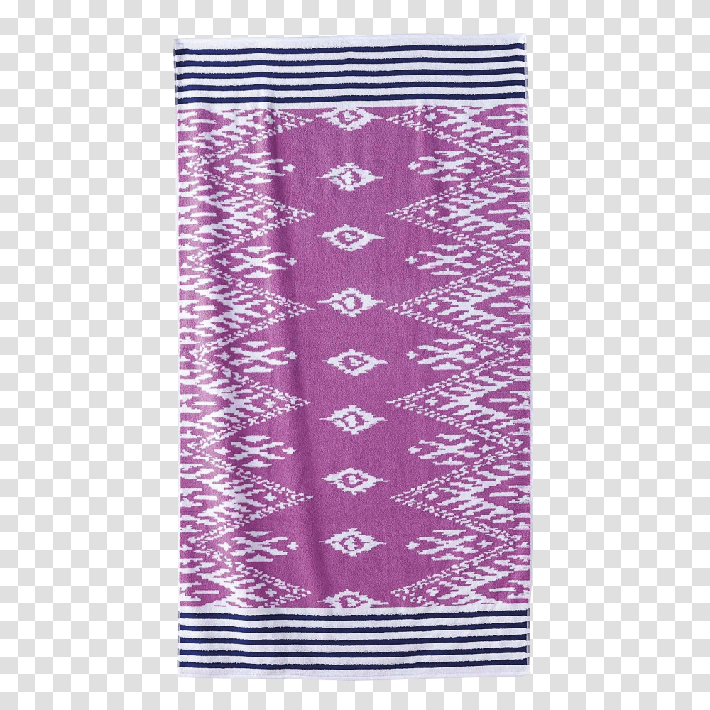 John Robshaw Textiles Dita Lotus Beach Towel, Rug Transparent Png