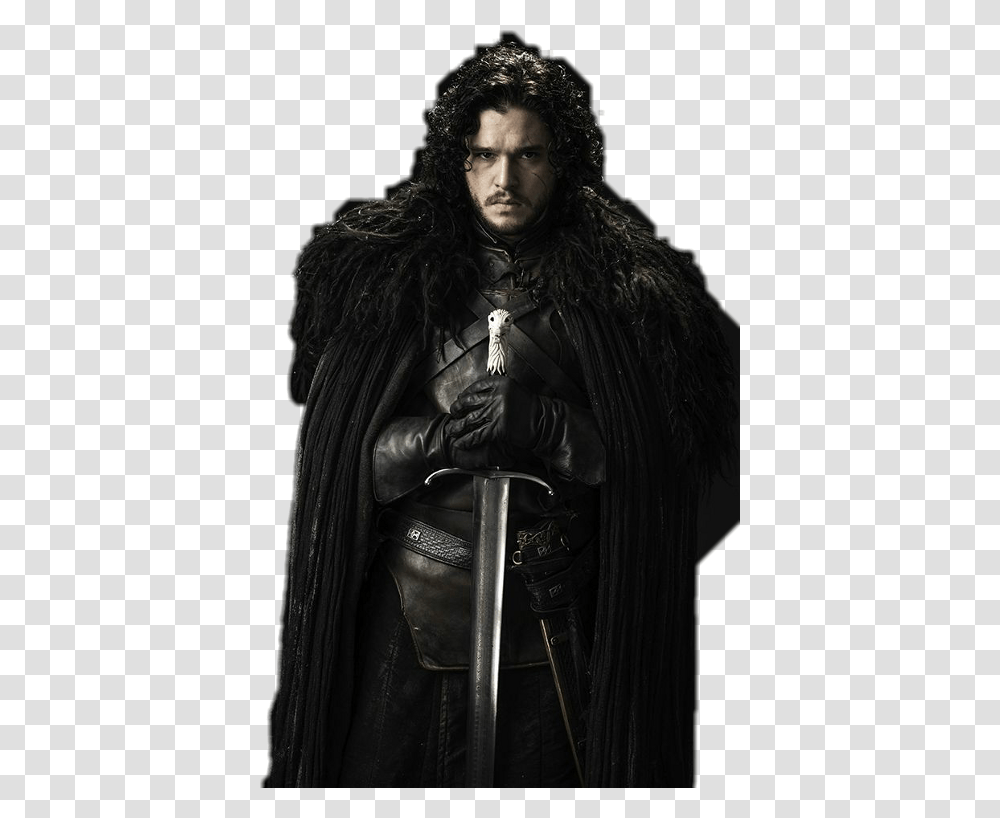 John Snow Jon Snow Long Claw, Apparel, Fashion, Cloak Transparent Png