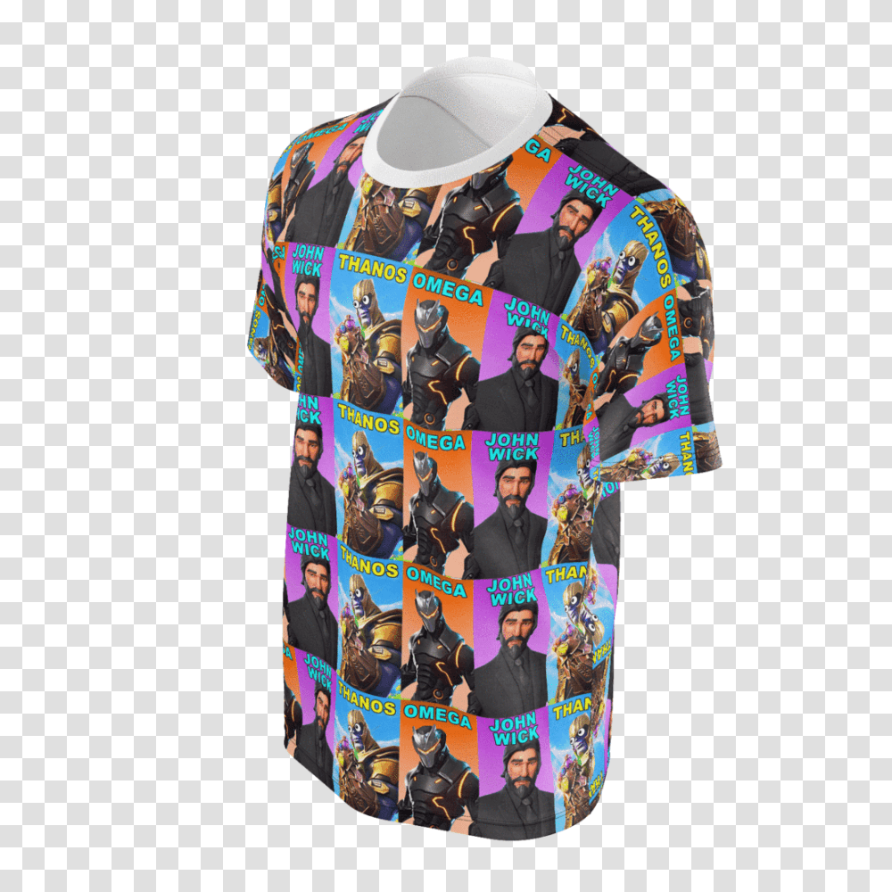 John Wick And Thanos Shirt Part Men On Skyou, Person, Sleeve, Robe Transparent Png
