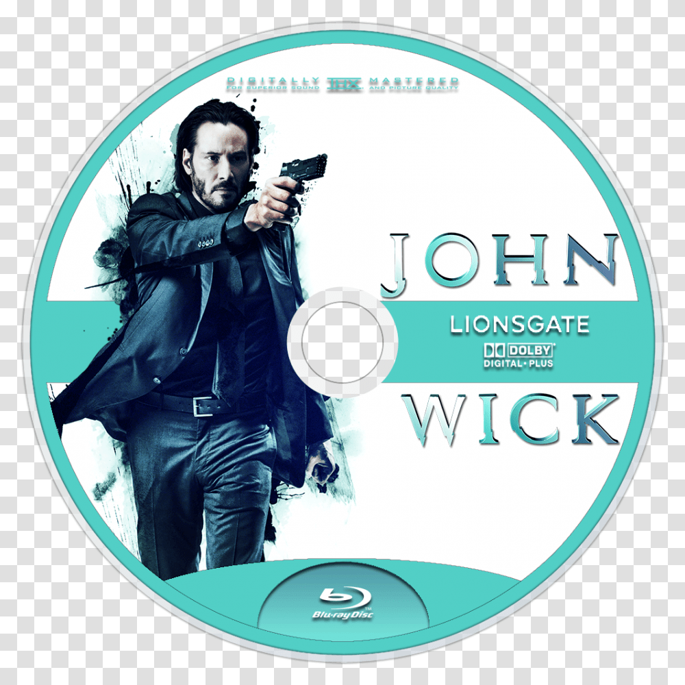 John Wick Blu Ray Disc, Disk, Person, Human, Dvd Transparent Png