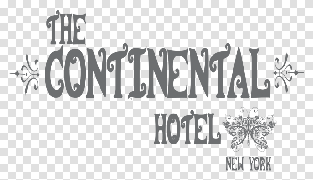 John Wick T Shirt The Continental Hotel Calligraphy, Alphabet, Word, Handwriting Transparent Png