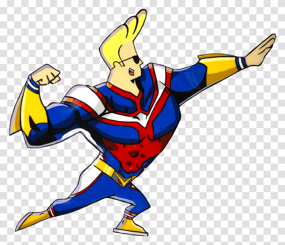 Johnny All Might Superhero, Person, People, Sport, Ninja Transparent Png