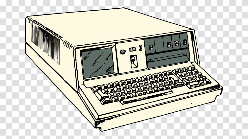 Johnny Automatic 70s Era Portable Computer, Technology, Electronics, Computer Hardware, Computer Keyboard Transparent Png