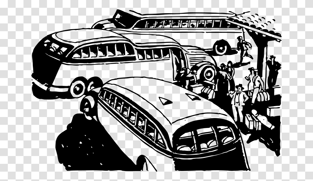 Johnny Automatic Automobile Buses Cross The Nation, Transport, Gray, World Of Warcraft Transparent Png