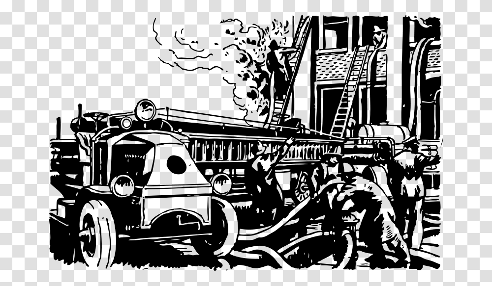 Johnny Automatic Automobile Fire Engine, Transport, Gray, World Of Warcraft Transparent Png