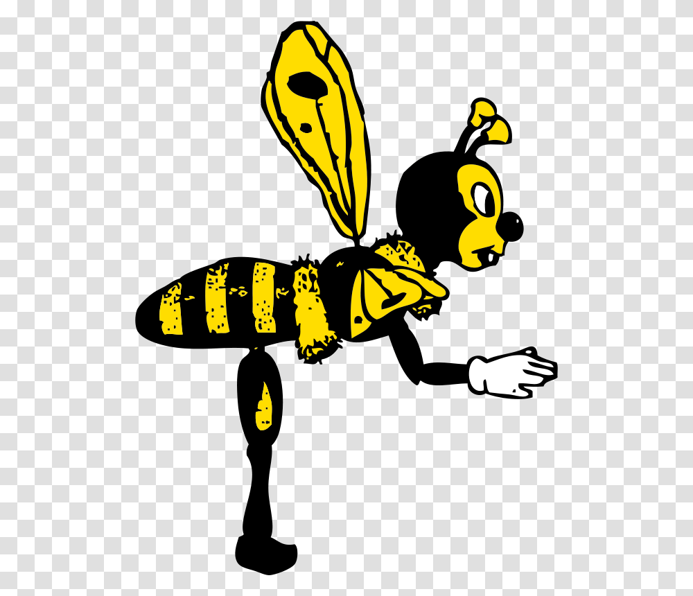 Johnny Automatic Bending Bee From Side, Animals, Hand, Poster Transparent Png
