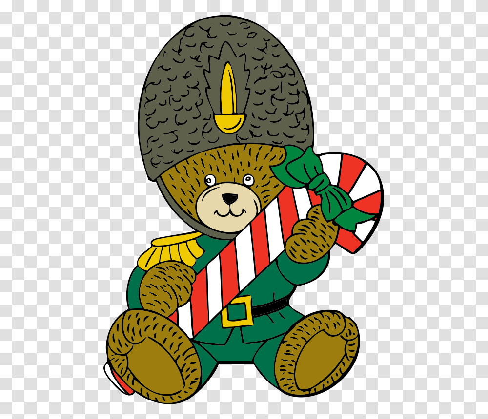 Johnny Automatic Christmas Guard Bear, Animals, Grain, Produce, Vegetable Transparent Png