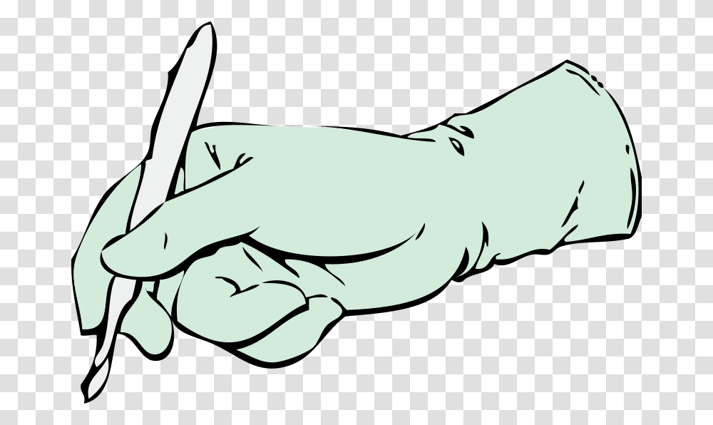 Johnny Automatic Gloved Hand With Scalpel, Weapon, Weaponry, Shark, Sea Life Transparent Png