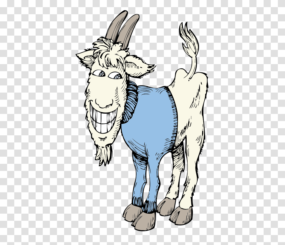 Johnny Automatic Goat In A Sweater, Animals, Mammal, Person, Human Transparent Png