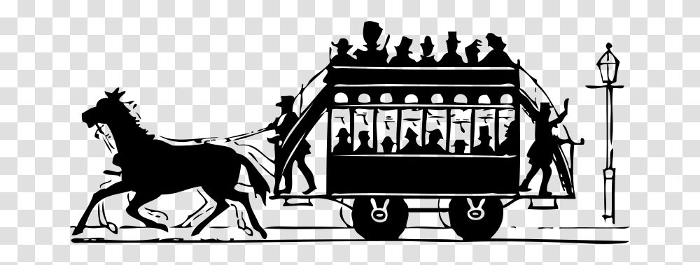 Johnny Automatic Horse Drawn Doubledecker, Transport, Gray, World Of Warcraft Transparent Png