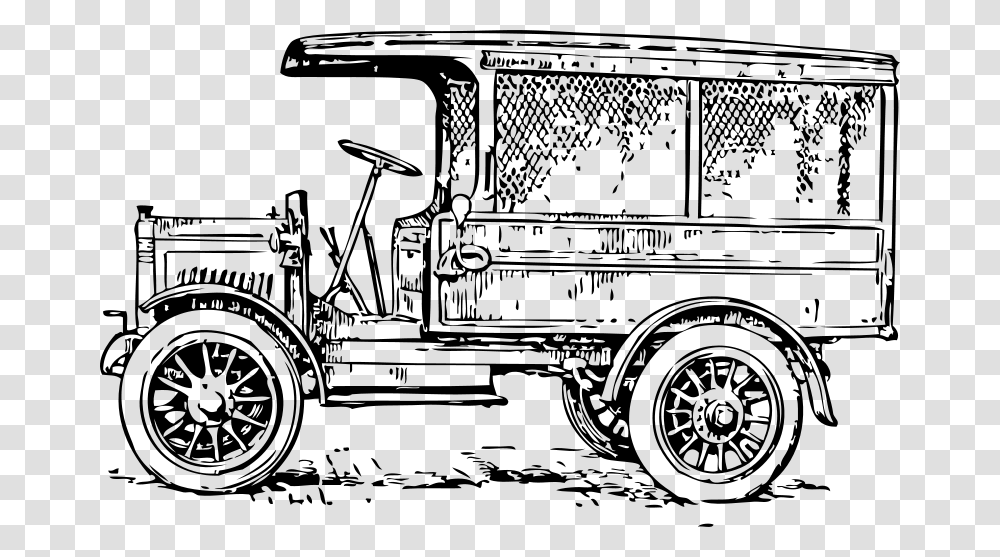 Johnny Automatic Old Medium Truck, Transport, Gray, World Of Warcraft Transparent Png