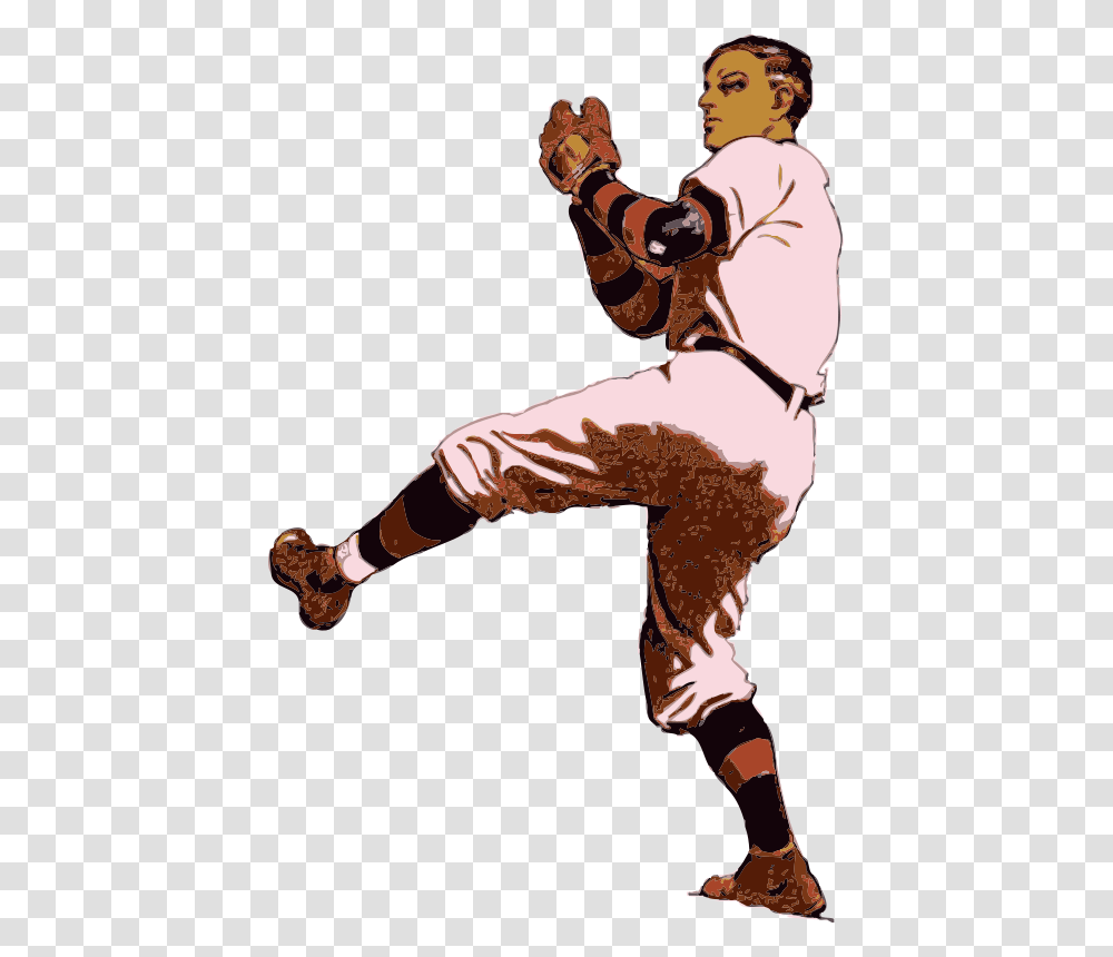 Johnny Automatic Old Time Pitcher, Sport, Person, Human, People Transparent Png