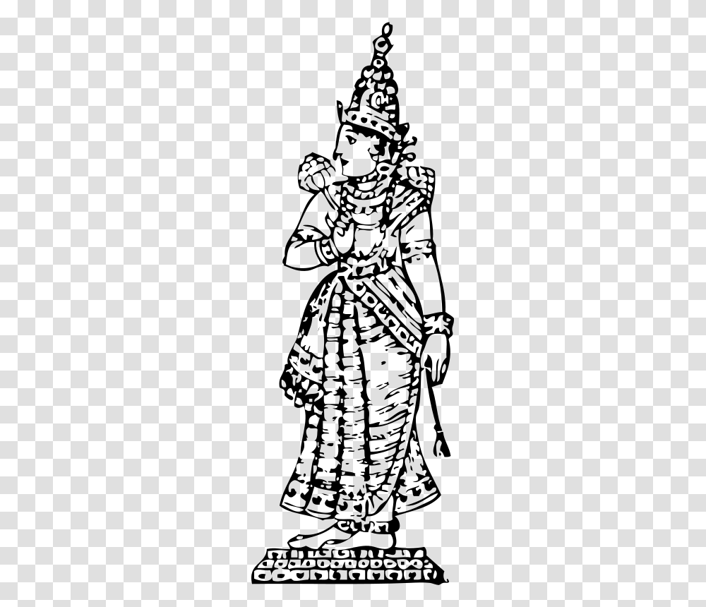 Johnny Automatic Saraswati Goddess Of Learning, Religion, Gray, World Of Warcraft Transparent Png