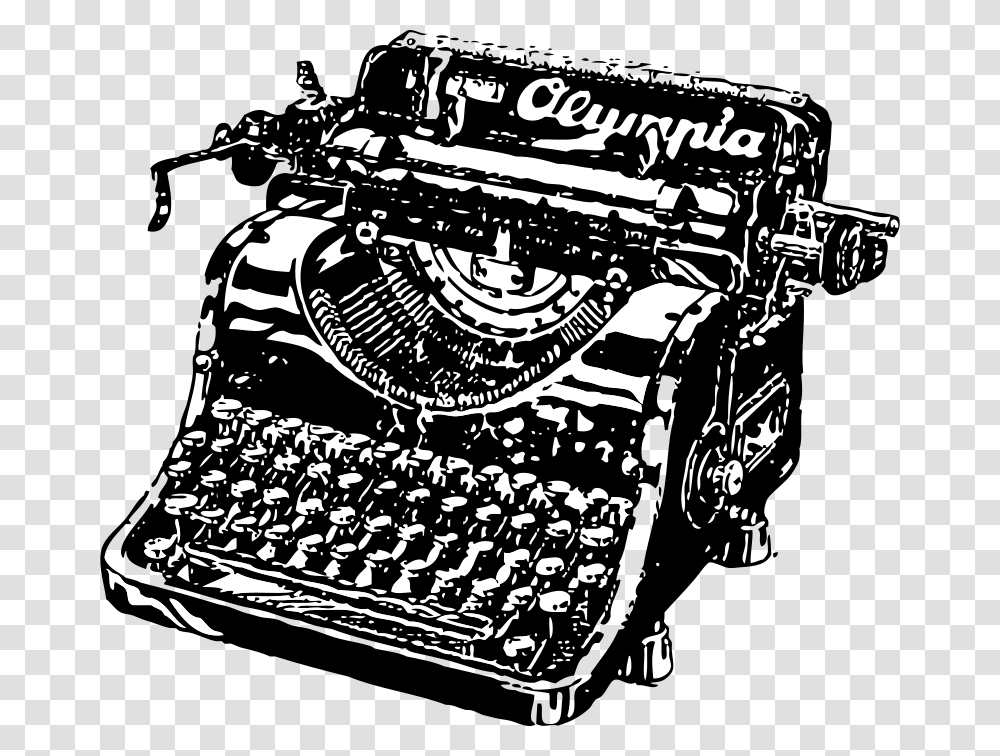 Johnny Automatic Typewriter, Finance, Machine, Engine, Motor Transparent Png