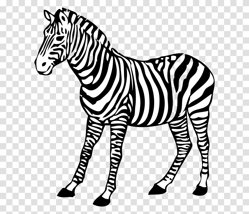 Johnny Automatic Zebra, Animals, Wildlife, Mammal, Stencil Transparent Png