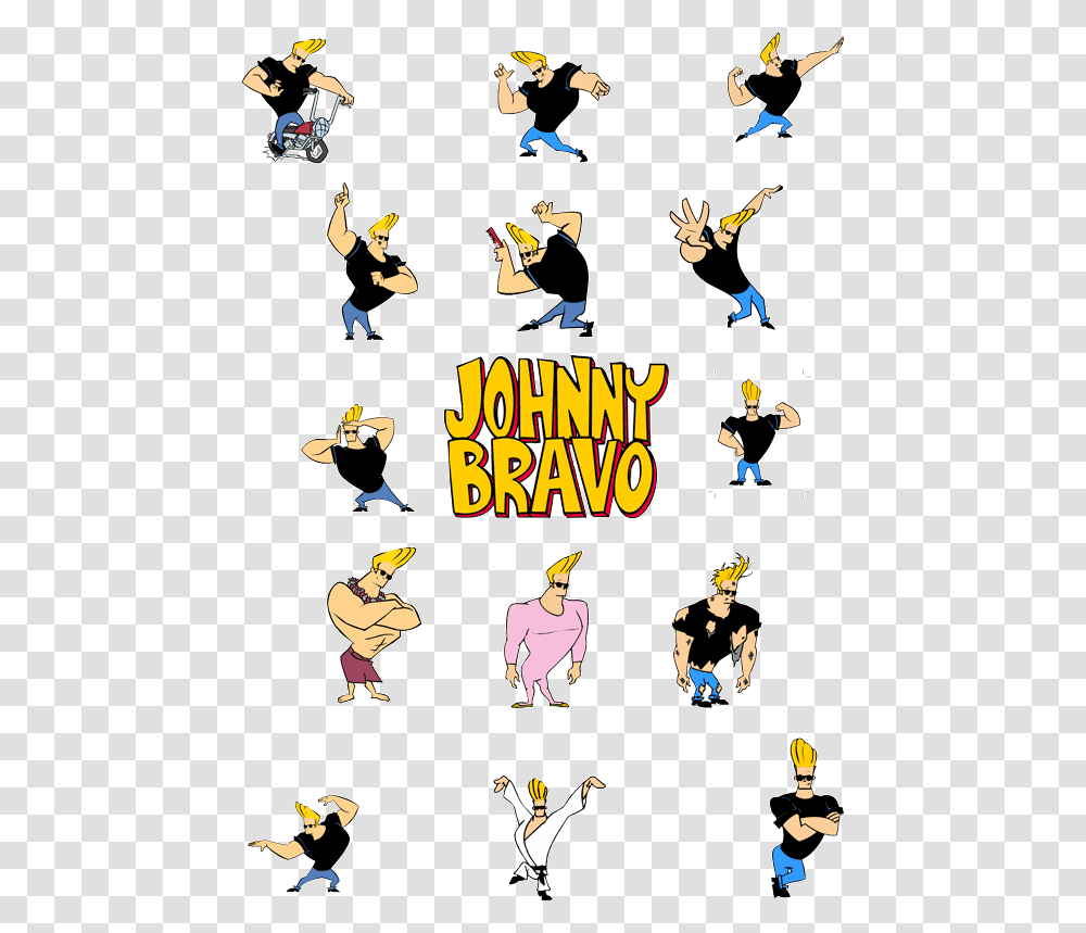 Johnny Bravo All Character, Antelope, Person, Leisure Activities, Bird Transparent Png