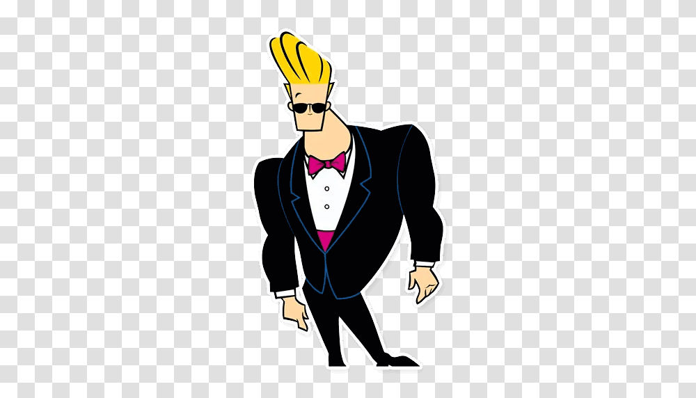 Johnny Bravo In Suit, Performer, Person, Human, Magician Transparent Png