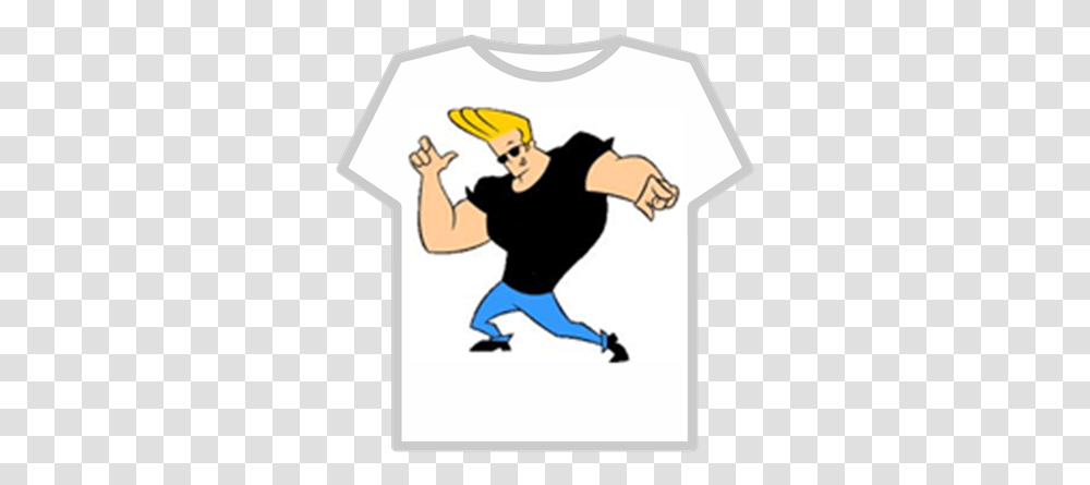 Johnny Bravo Roblox Male Famous Cartoon Characters, Person, Clothing, Sleeve, Sport Transparent Png