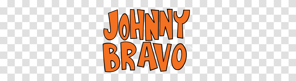 Johnny Bravo, Word, Alphabet, Poster Transparent Png