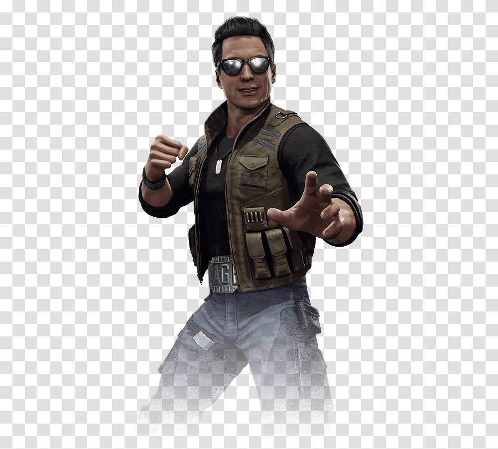 Johnny Cage Mortal Kombat, Sunglasses, Accessories, Person Transparent Png