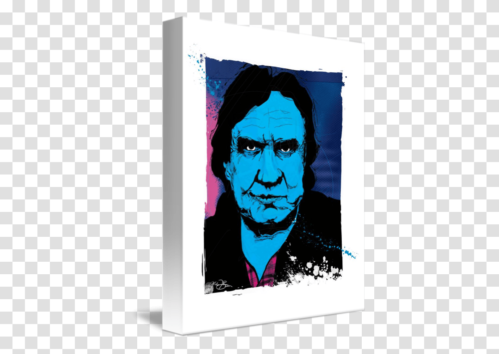 Johnny Cash Clipart Visual Arts, Modern Art, Person, Human, Canvas Transparent Png