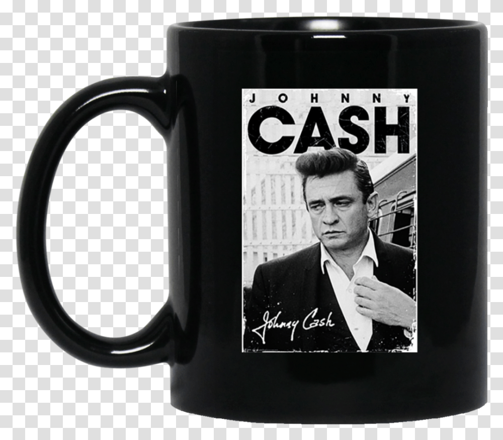 Johnny Cash Signature MugquotClassquotlazyloadquotData, Coffee Cup, Person, Human, Suit Transparent Png