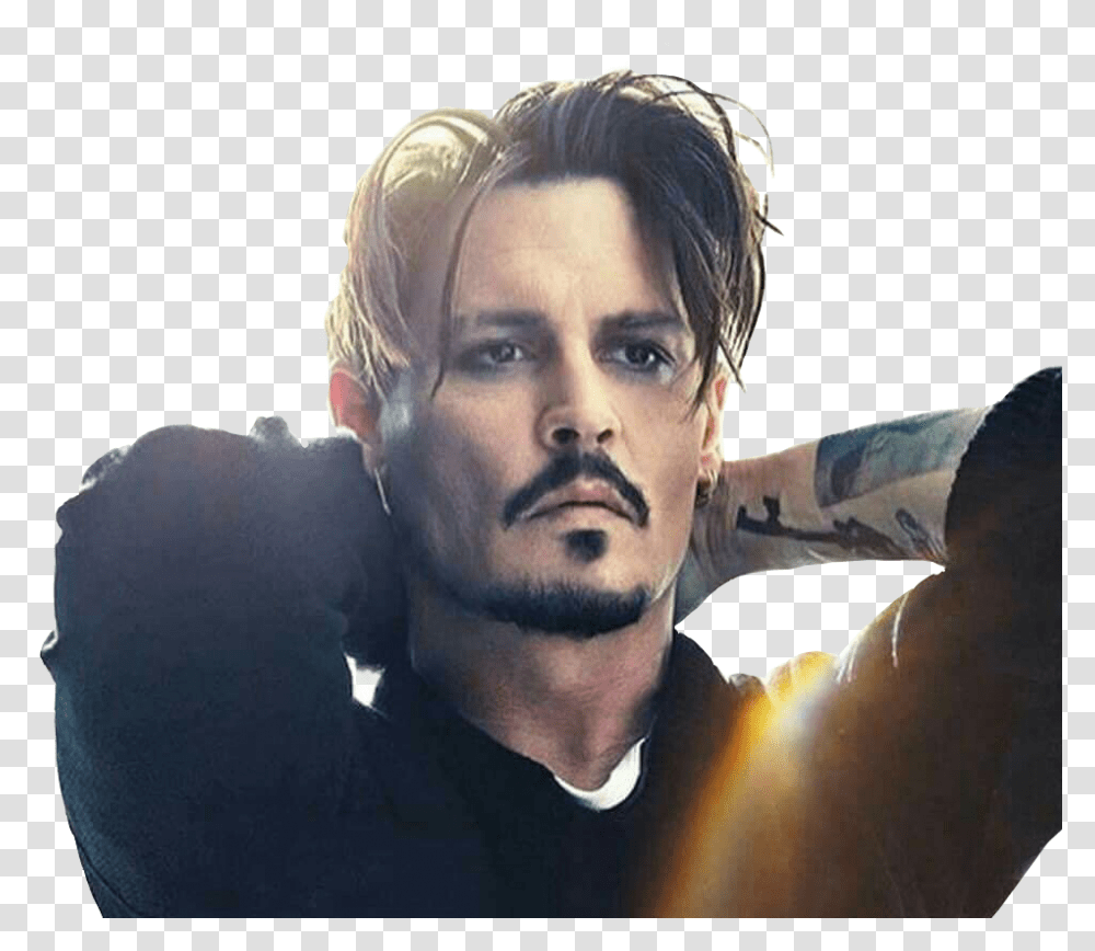 Johnny Depp Download Johnny Depp Sauvage Hair, Person, Human, Outdoors, Nature Transparent Png